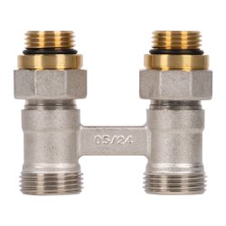 Узел нижнего подключения прямой 1/2"х3/4"EK Royal Thermo RTE 07.00001 купить в Твери