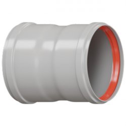 Адаптер дымохода соединительный D80мм. М/М Rommer RCA-0080-020136