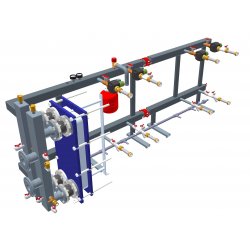 Коллекторная система теплогенераторной 4Т (339-396 кВт) Geffen