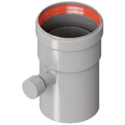 Конденсатоотводчик дымохода универсальный D 80мм. Rommer RCA-0080-020137