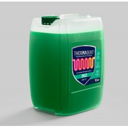 Теплоноситель (Антифриз) пропиленгликоль, ЭКО -30°С 10 кг. зелёный (срок службы 10 лет.) Thermagent 602270