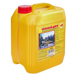 Теплоноситель, антифриз для отопления Этиленгликоль 65% Ткр=-65 оС канистра 10 кг. (- 65 градусов, красный) Теплый дом