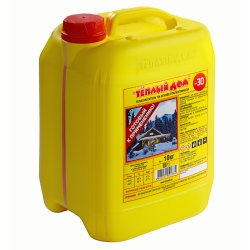 Теплоноситель, антифриз для отопления Этиленгликоль 45% Ткр=-31 оС канистра 10 кг. (-30 градусов, красный, 5 лет.) Теплый дом TD 24452