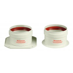 Комплект патрубков с фланцем для подключения к котлу Д 80 мм. Immergas 3.011570