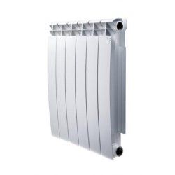 Радиатор отопления алюминиевый секционный с боковым подключением 4 секции, высота 500 мм., толщина 100 мм., GRAND STI низкая цена купить в Твери