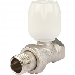 Клапан ручной терморегулирующий с неподъемным шпинделем, прямой 1/2" STOUT SVRs-1172-000015 купить в Твери