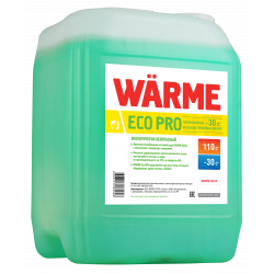 Антифриз теплоноситель для отопления (ЭКО, пропиленгликоль) зелёный, Eco Pro-30, 10 кг. Warme ecopro.30.10 купить в Твери