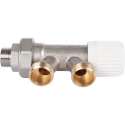 Блок для однотрубной системы с нижней подводкой и ручной регулировкой M 87 (M 80) 1/2'' Luxor 68072100