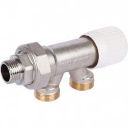 Блок для однотрубной системы с нижней подводкой и ручной регулировкой M 87 (M 80) 1/2'' Luxor 68072100