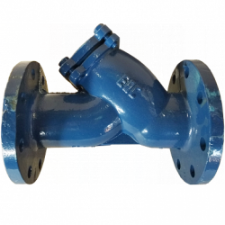Фильтр грязевик чугунный фланцевый магнитный DN100, PN16, L-295 мм. КНР низкая цена купить в Твери