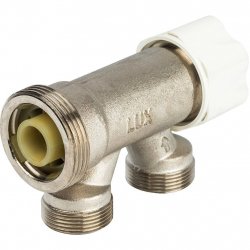 Блок для однотрубной системы с нижней подводкой и термостатической регулировкой MT 282 (MT 280) 1/2'' Luxor 68010021