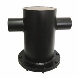 Фильтр грязевик теплоузла абонентский вертикальный, стальной, под сварку, DN150, PN10, (L-526 мм. H-550 мм.) низкая цена, купить в Твери
