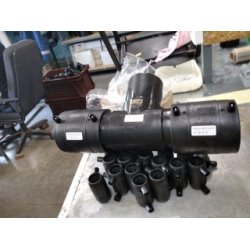 Тройник электро сварной d90 (КОМПЛЕКТ: тройник90 + 2 муфты90) SDR11 ПЭ100 (Беларусь) ST09011KIT