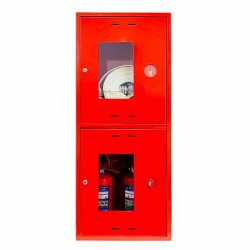 Шкаф пожарный ШПК 320 НОК открытого типа, красный низкая цена купить в Твери