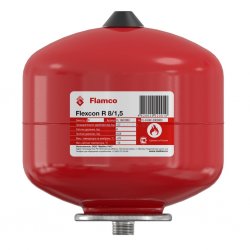 Бак расширительный для отопления Flamco Flexcon R 8, 6 бар