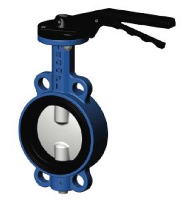 Дисковый поворотный затвор TECOFI VP 3448-02-03 Ду 040, PN 16
