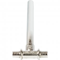 Трубка для подкл-я радиатора, Т-образная для труб из сшитого полиэтилена аксиальный 16/250 STOUT SFA-0026-162516, купить в Твери