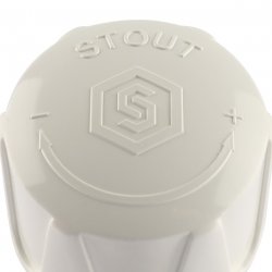 Клапан терморегулирующий ручной угловой 3/4" STOUT SVR-2102-000020, купить в Твери