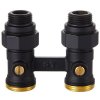 Узел нижнего подключения прямой 1/2"х3/4" EK (черный) Royal Thermo купить в Твери, Конаково, Завидово, Осташков, Ржев, Старица, Торжок, Кимры