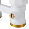 Узел нижнего подключения прямой 1/2"х3/4" EK (белый) Royal Thermo  купить в Твери, Конаково, Завидово, Осташков, Ржев, Старица, Торжок, Кимры