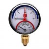 Термоманометр радиальный D80 120°C 4 bar УП (G1/2) Sti
