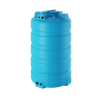 Бак пластиковый для воды (синий) без поплавковых выключателей (цилиндрический), 5000л Акватек