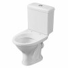 Унитаз-компакт Форвард белый, с арматурой и сиденьем, косой выпуск Santeri (Воротынск) купить в Твери