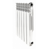 Радиатор отопления алюминиевый секционный с боковым подключением 500х80 мм. 6 секции, (при 70°С=900 Вт. до 9.0 м2.) белый Eco Rus AL STI ТТ000015888