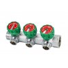 Коллектор распределительный регулирующий 3/4", 3 отвода 1/2" Varmega