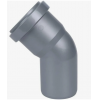 Отвод для внутренней канализации ПП 160/45°, серый, Ostendorf