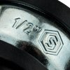 Хомут сантехнический металлический обрезиненный для труб 1/2 (20-24), с гайкой М8 (без шпильки и дюбеля) Stout SAC-0020-000012