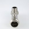 Тройник нерж. сталь 22 х 1/2" VALTEC VTi.933.I.220422 низкая цена, купить в Твери