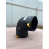Отвод электросварной 90* d63 SDR11 ПЭ100 LESSO