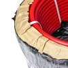 Труба сшитый полиэтилен PE-RT тип II d16x2.0 (бухта 600 м) красная, РосТурПласт 18211
