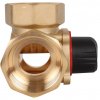 Клапан латунный смесительный 3-х ходовой 2" вн.р. KVs 40м3/ч. (DN50/PN10) Rommer RVM-0003-040050