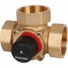 Клапан латунный смесительный 3-х ходовой 2" вн.р. KVs 40м3/ч. (DN50/PN10) Rommer