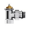 Набор термостатический угловой Design 1/2"М30х1,5 (Хром) Royal Thermo RATVDU11212CH 