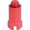 Пробка заглушка длинная 1/2, красная (для смесителя и водорозетки) Stout SFA-0035-200012 купить в Твери