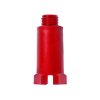 Заглушка пробка удлиненная 1/2"НР, с уплотнителем, красная (для смесителя и водорозетки) Wattson