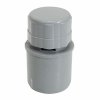 Клапан D 50 вентиляционный вакуумный (аэратор) для внутренней канализации, ПП (серый) Политэк
