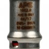 Муфта соединительная равнопроходная 32х32 для металлопластиковых труб прессовой STOUT SFP-0003-003232 купить в Твери