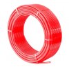 Труба из сшитого полиэтилена PE-Xb с кислородным барьерным слоем EVOH, 16х2,0 мм. t.раб = 60-80°C. 8 бар, красная (бухта 400 м) Wattson